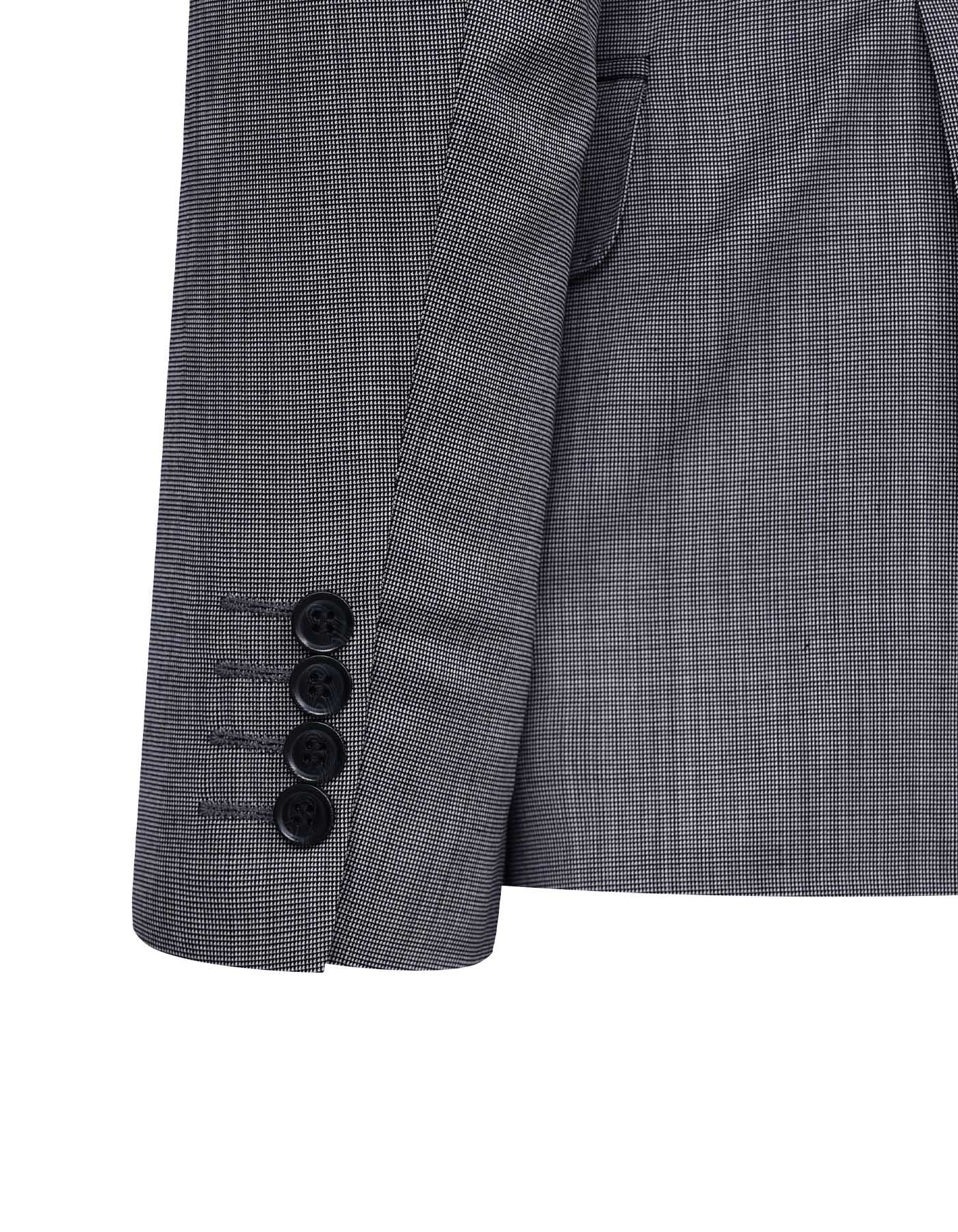 Grey Texture Suit ST2691C-40