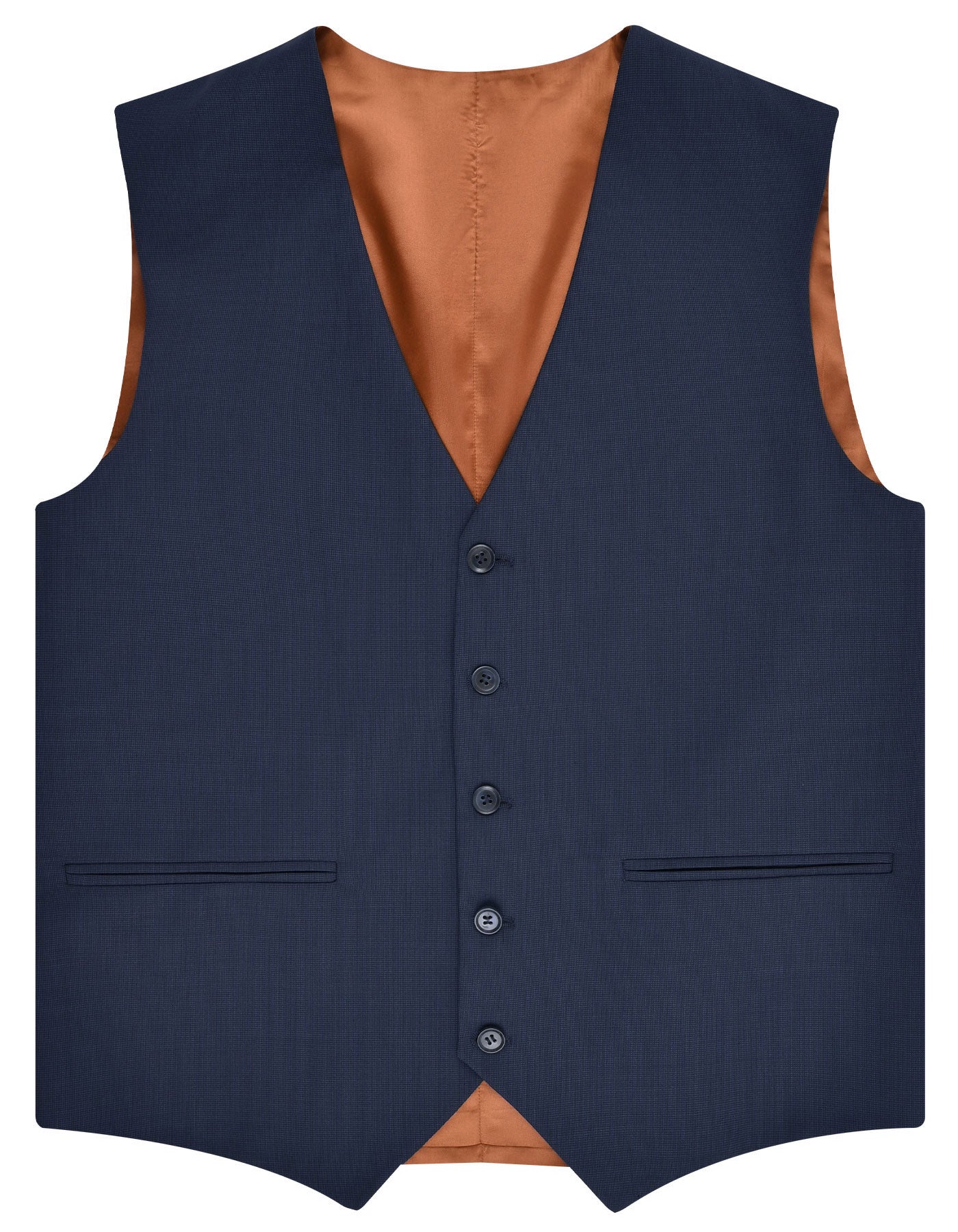 Navy Texture Suit ST2692C-38