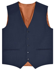 Navy Texture Suit ST2692C-38