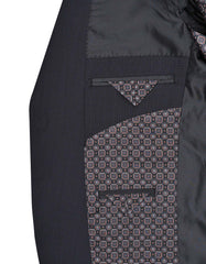 D Charcoal Texture Suit ST2693C-44