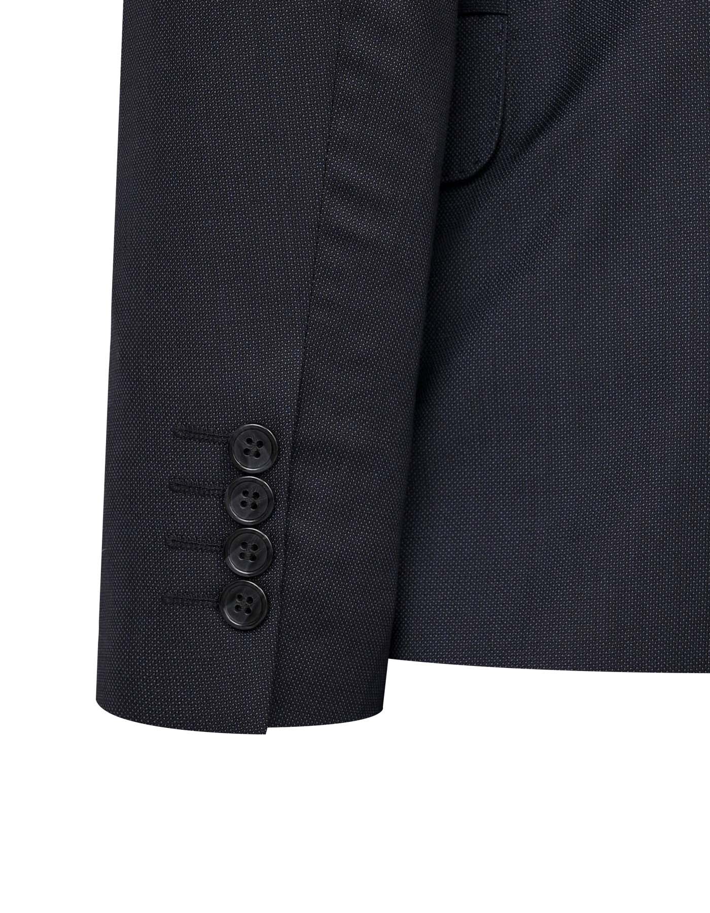 D Charcoal Texture Suit ST2693C-40