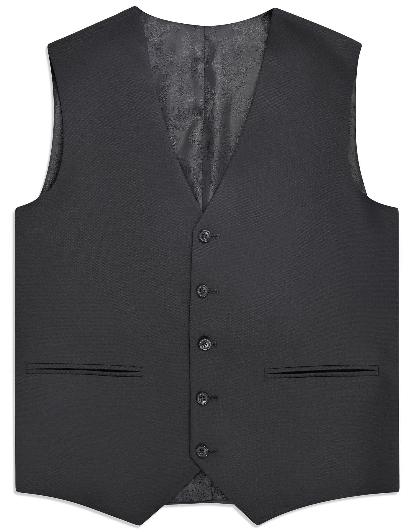 Black Texture Suit ST2702C-38