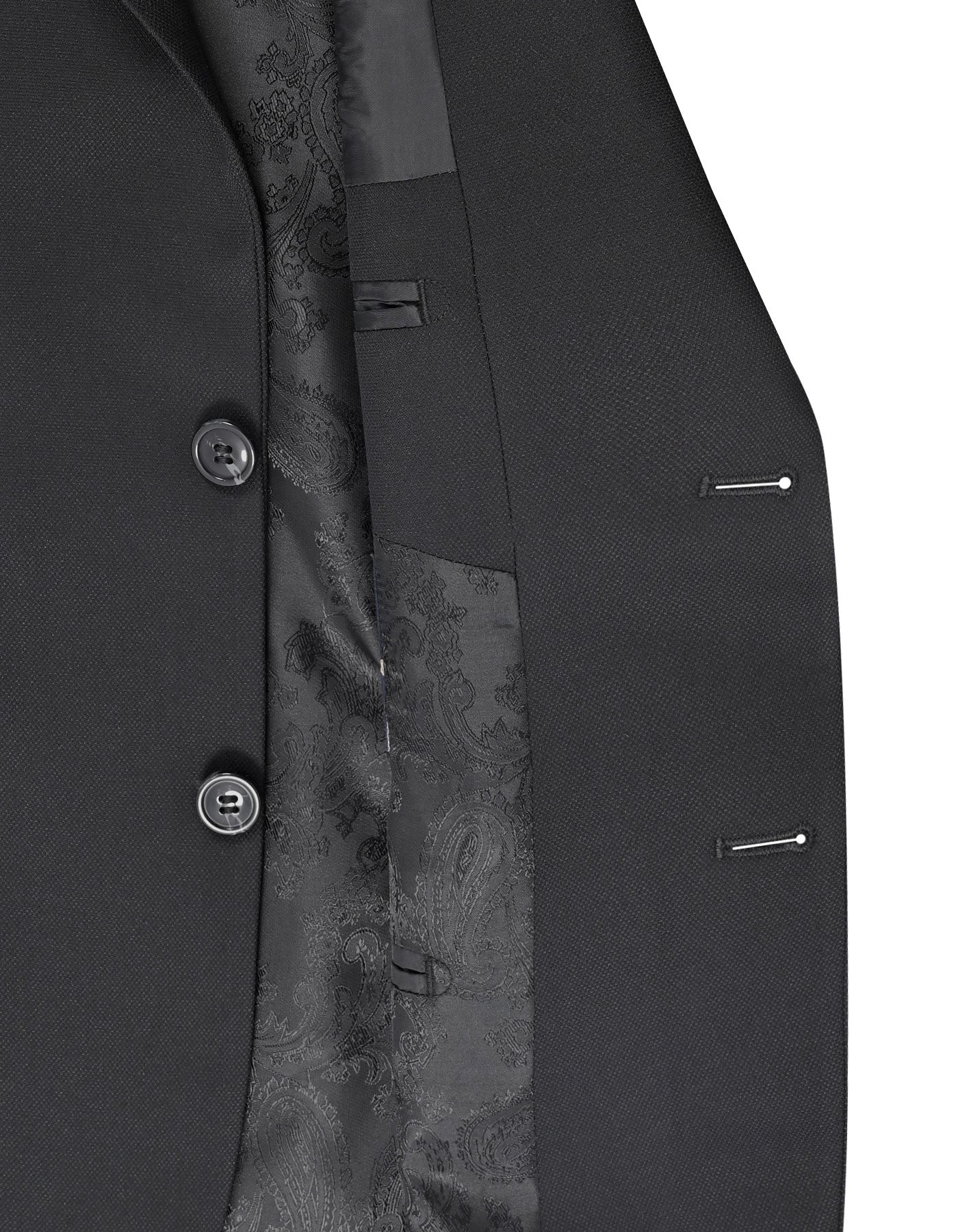 Black Texture Suit ST2702S-42
