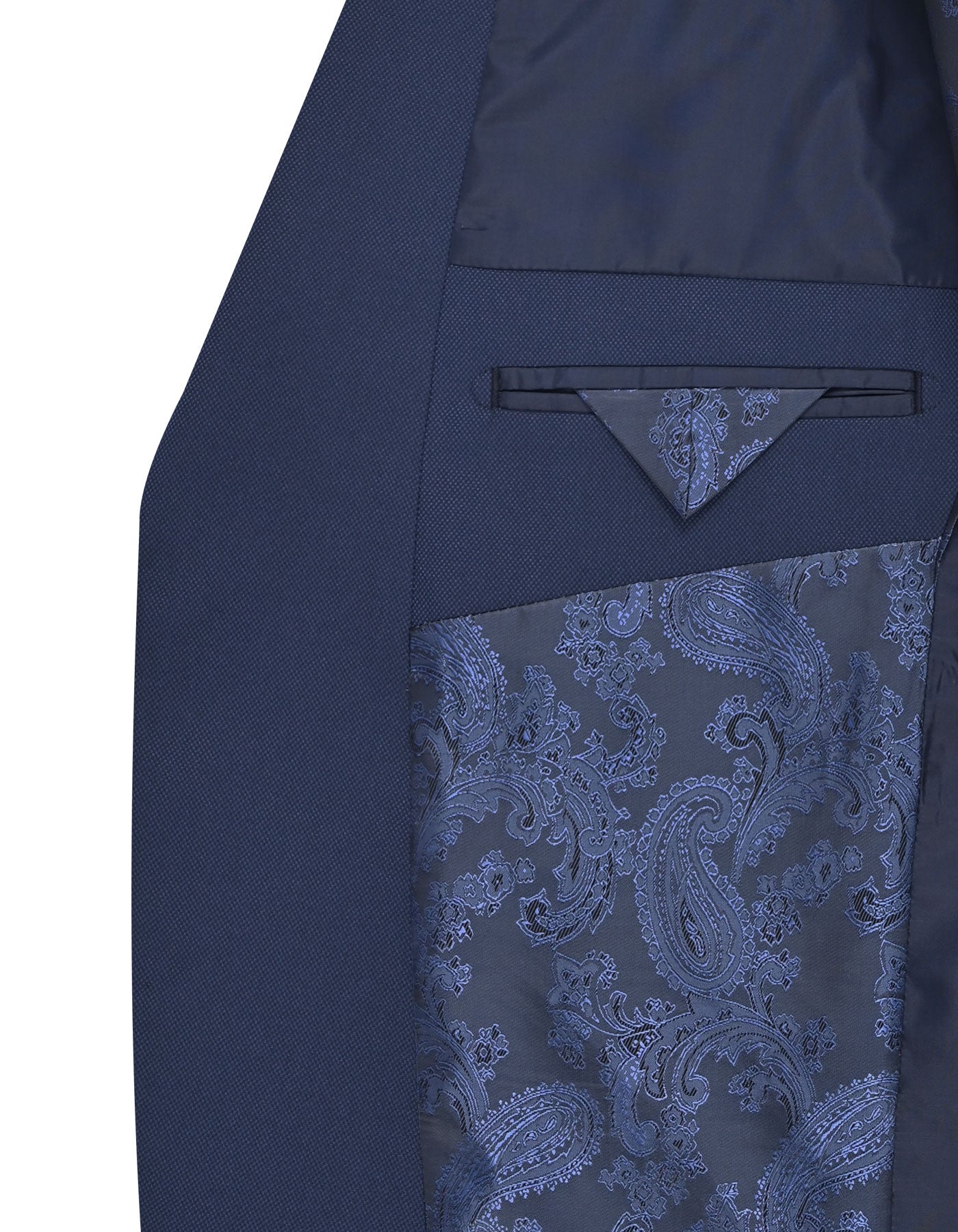 Navy Texture Suit ST2703S-44