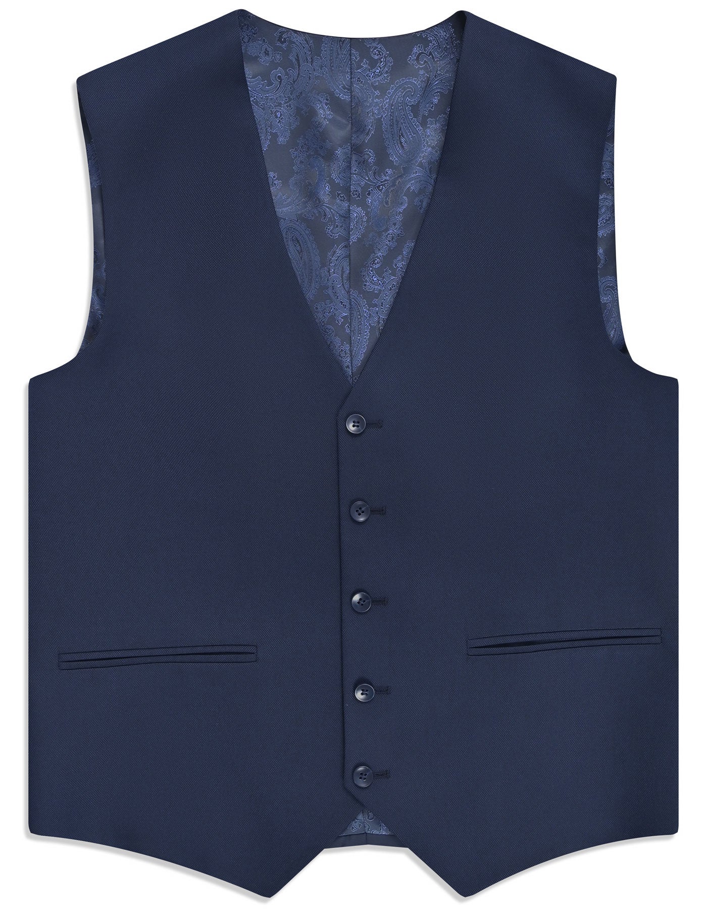 Navy Texture Suit ST2703S-38