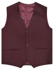 Maroon Texture Suit ST2704S-38