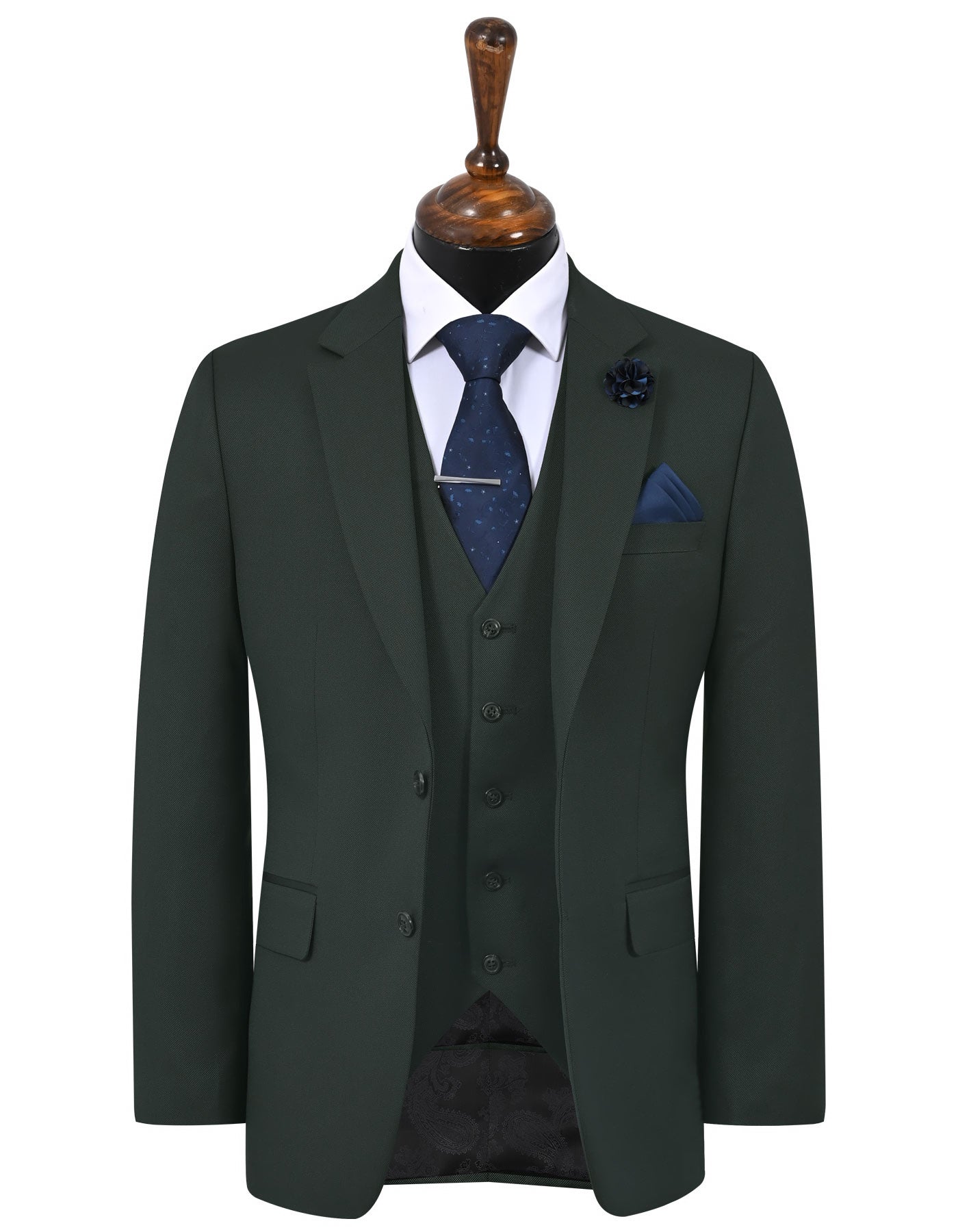 Green Texture Suit ST2705S-34