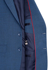 Blue Texture Suit ST2711C-40