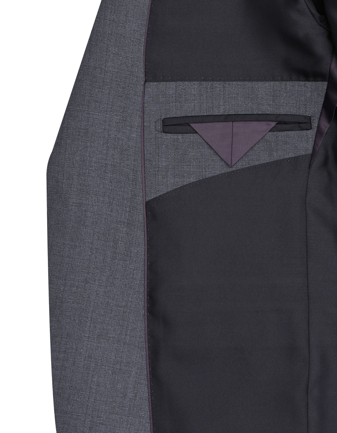 Charcoal Texture Suit ST2712S-42
