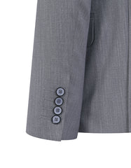 L Grey Texture Suit ST2715C-38