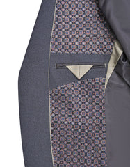 Grey Texture Suit ST2717S-44