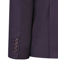 Plum Texture Suit ST2718C-40