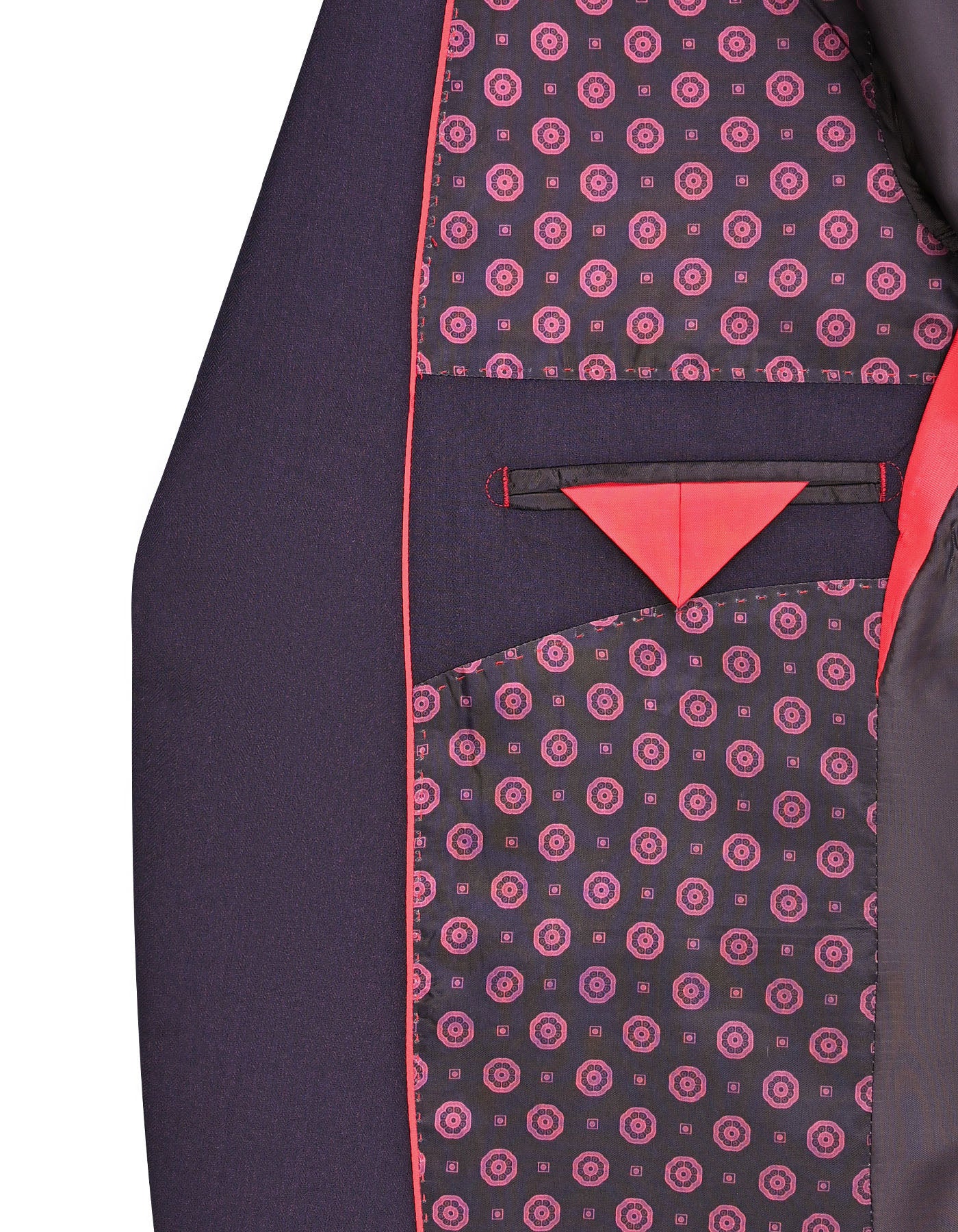 Plum Texture Suit ST2718S-44