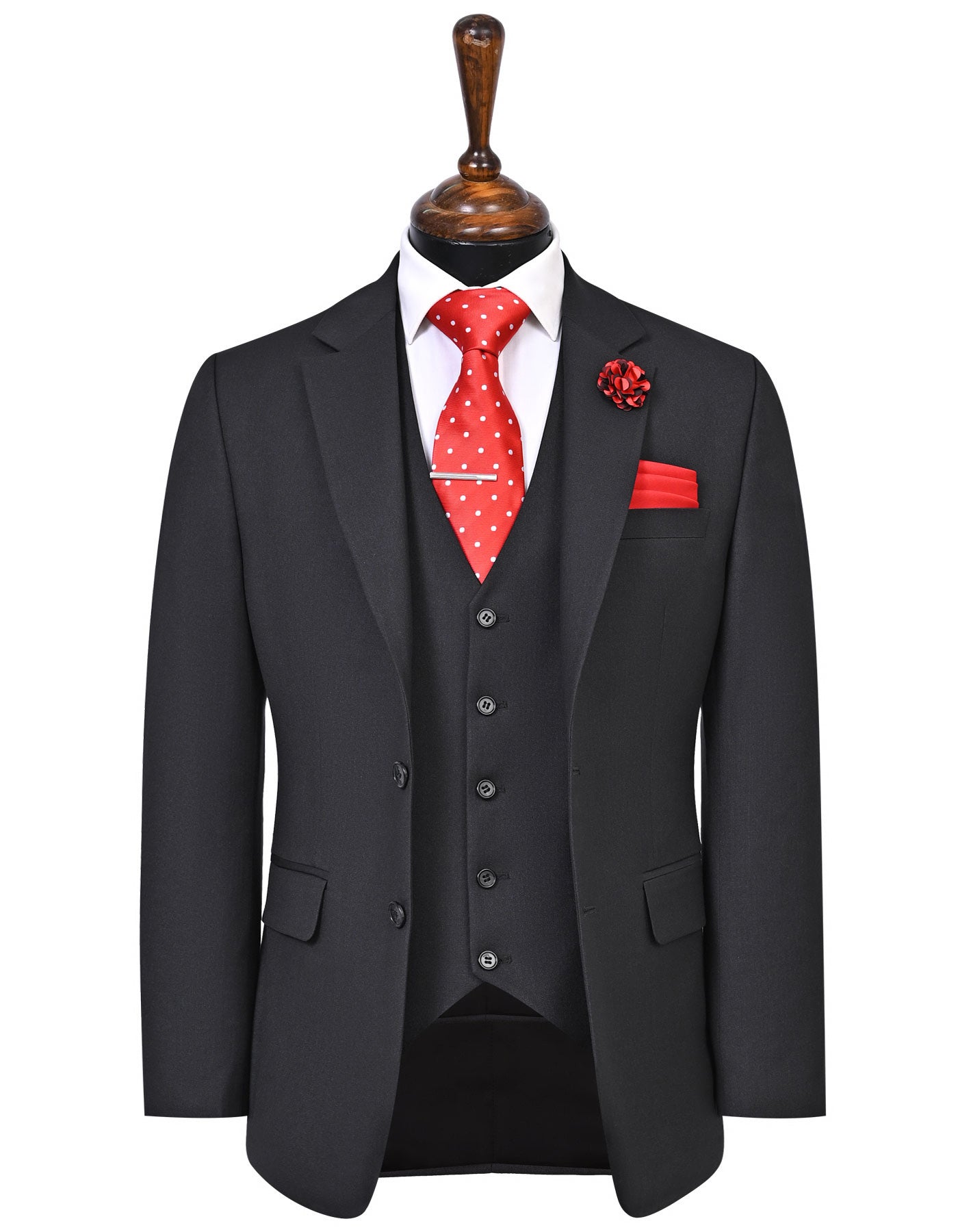 Charcoal Texture Suit ST2719S-34