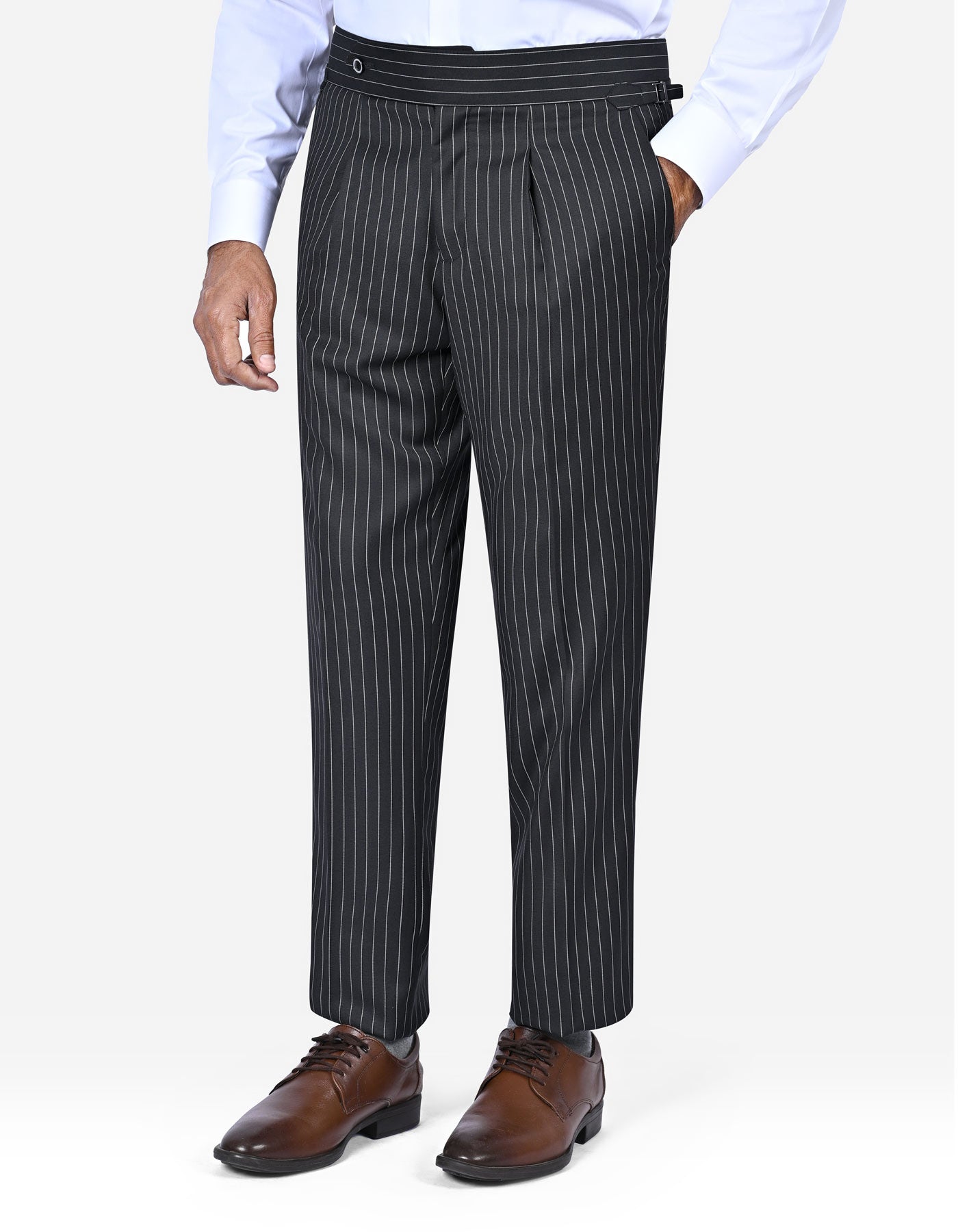 Black Stripe Suit ST2720C-36