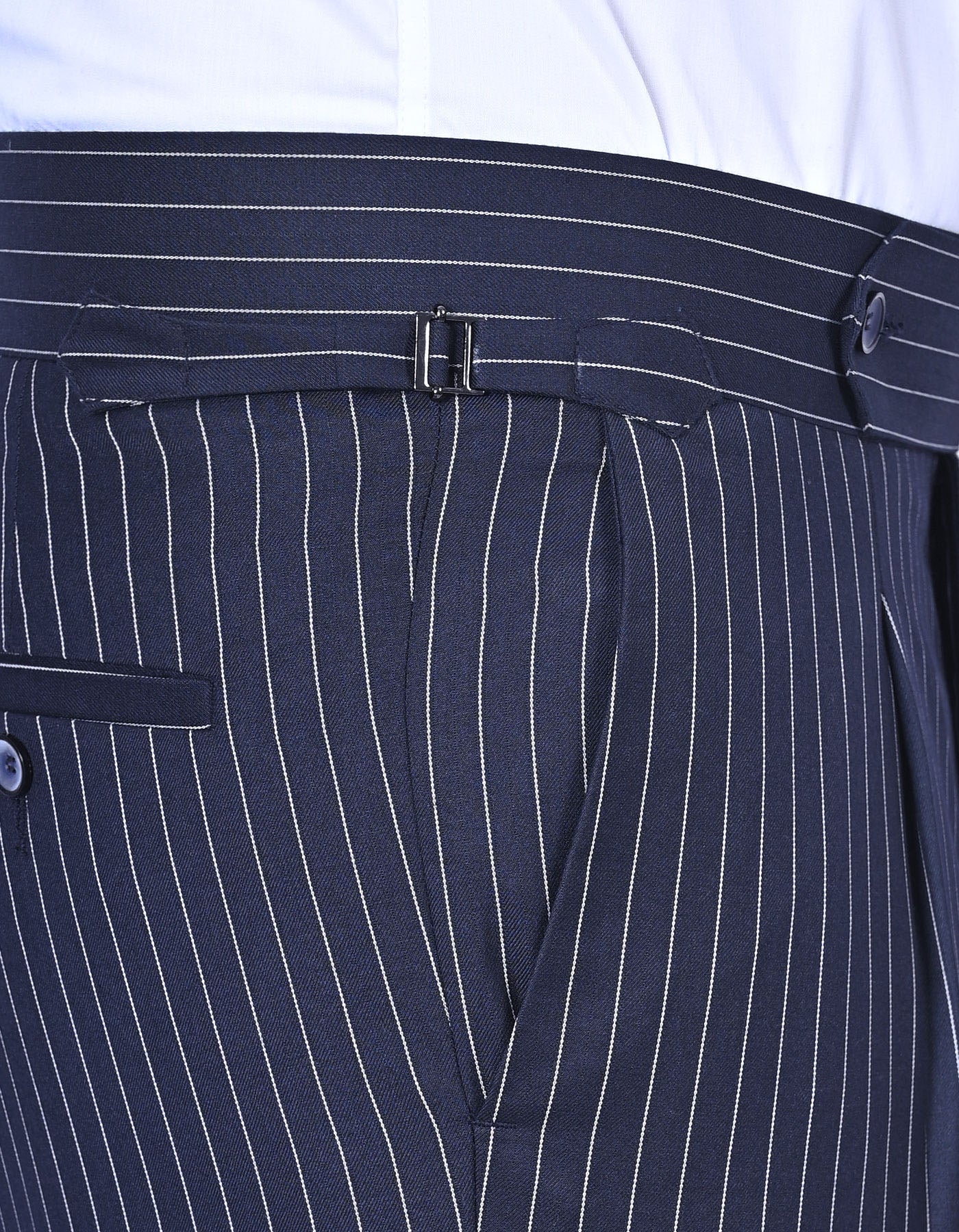 Navy Stripe Suit ST2721C-40