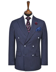 Navy Stripe Suit ST2721C-34