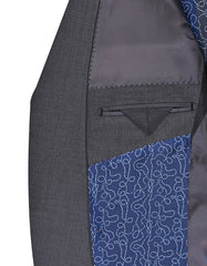 Charcoal Plain Suit ST2722C-42