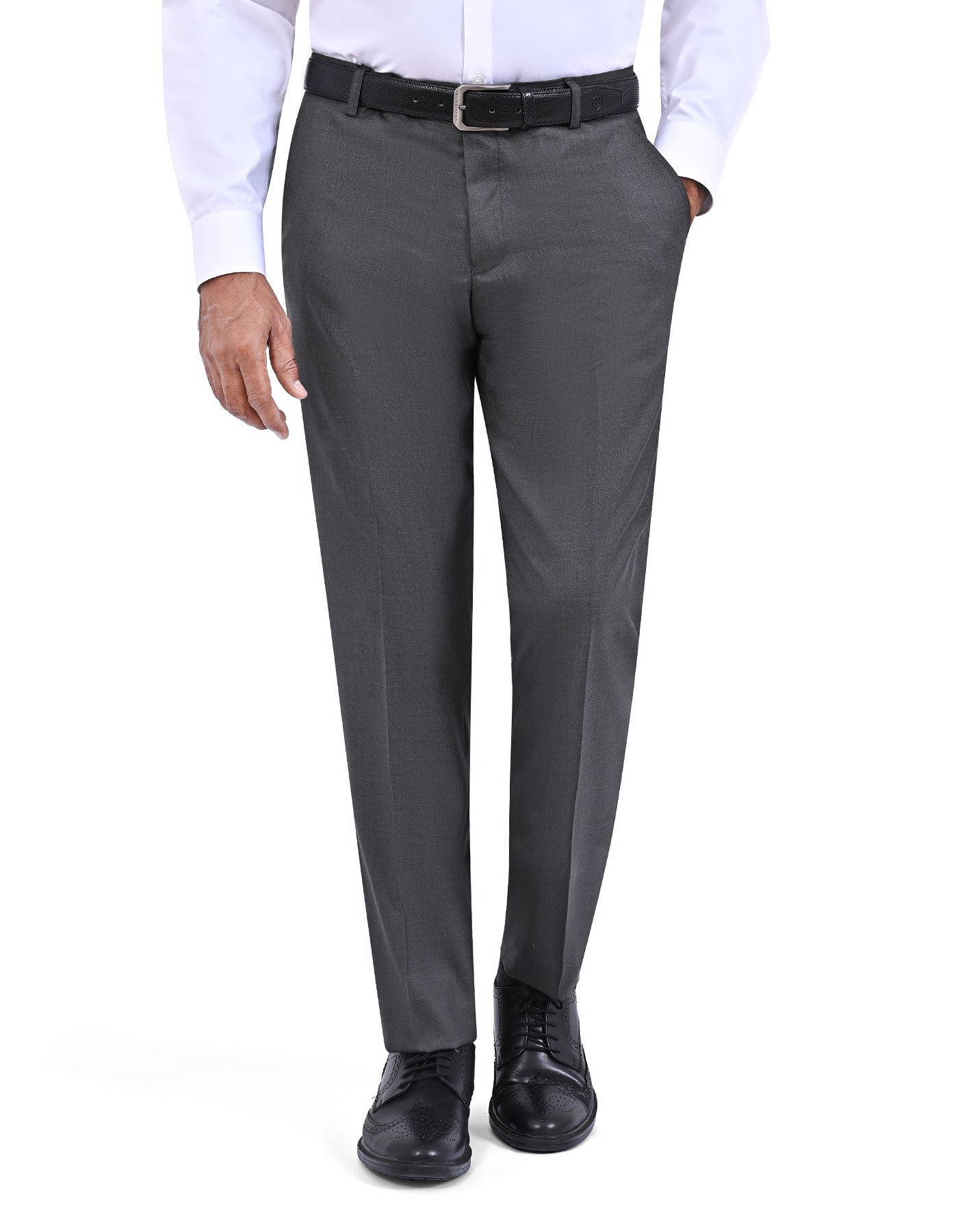 Charcoal Plain Suit ST2722C-36