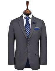 Charcoal Plain Suit ST2722S-34
