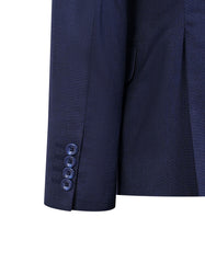 D Blue Plain Suit ST2725C-38