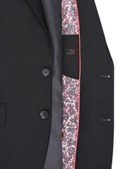 Black Plain Suit ST2726C-42