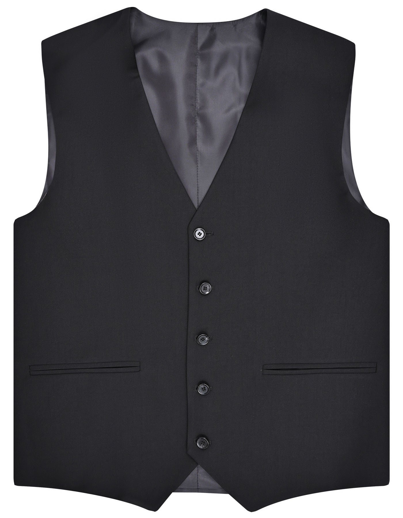 Black Plain Suit ST2726C-38