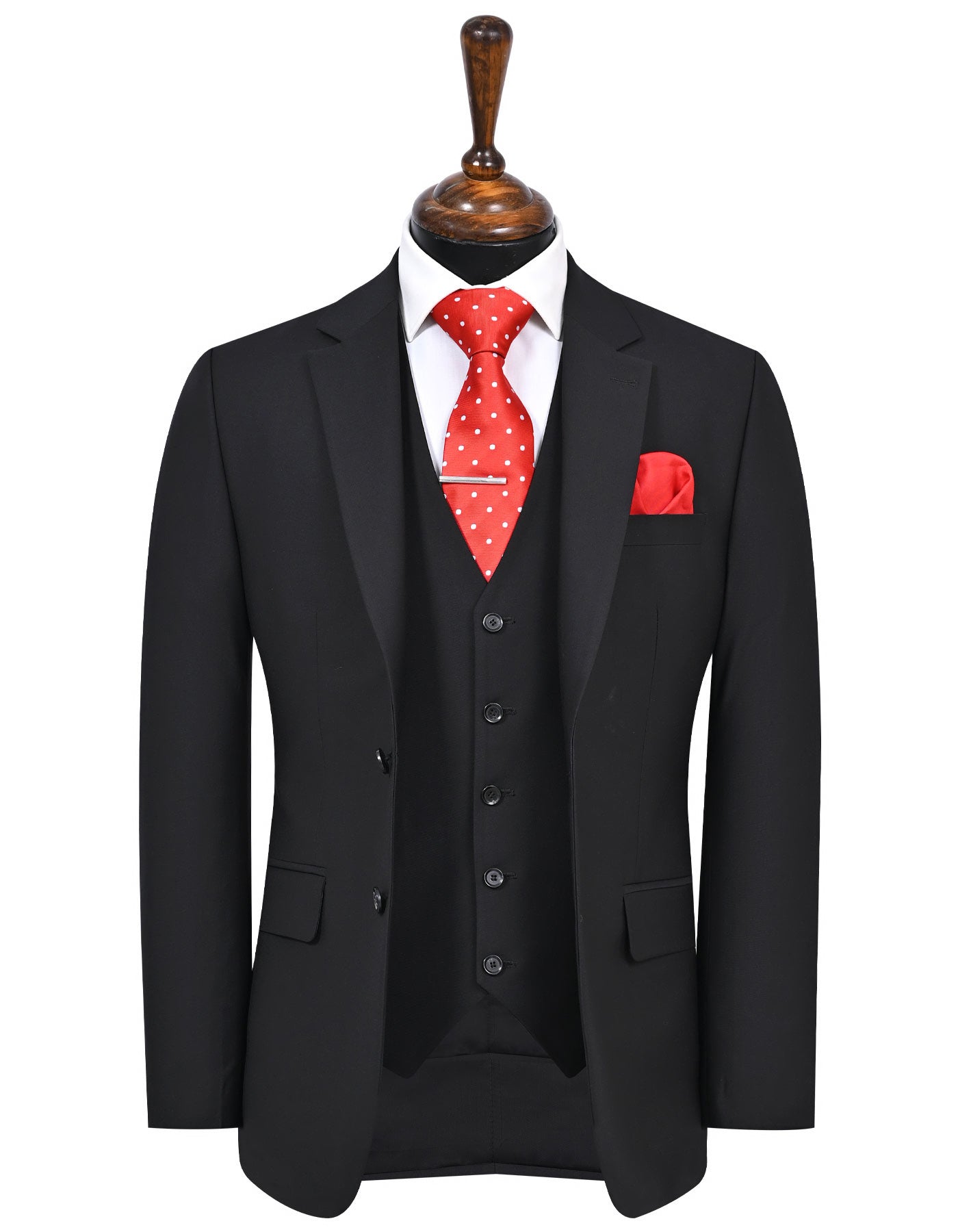 Black Plain Suit ST2726C-34