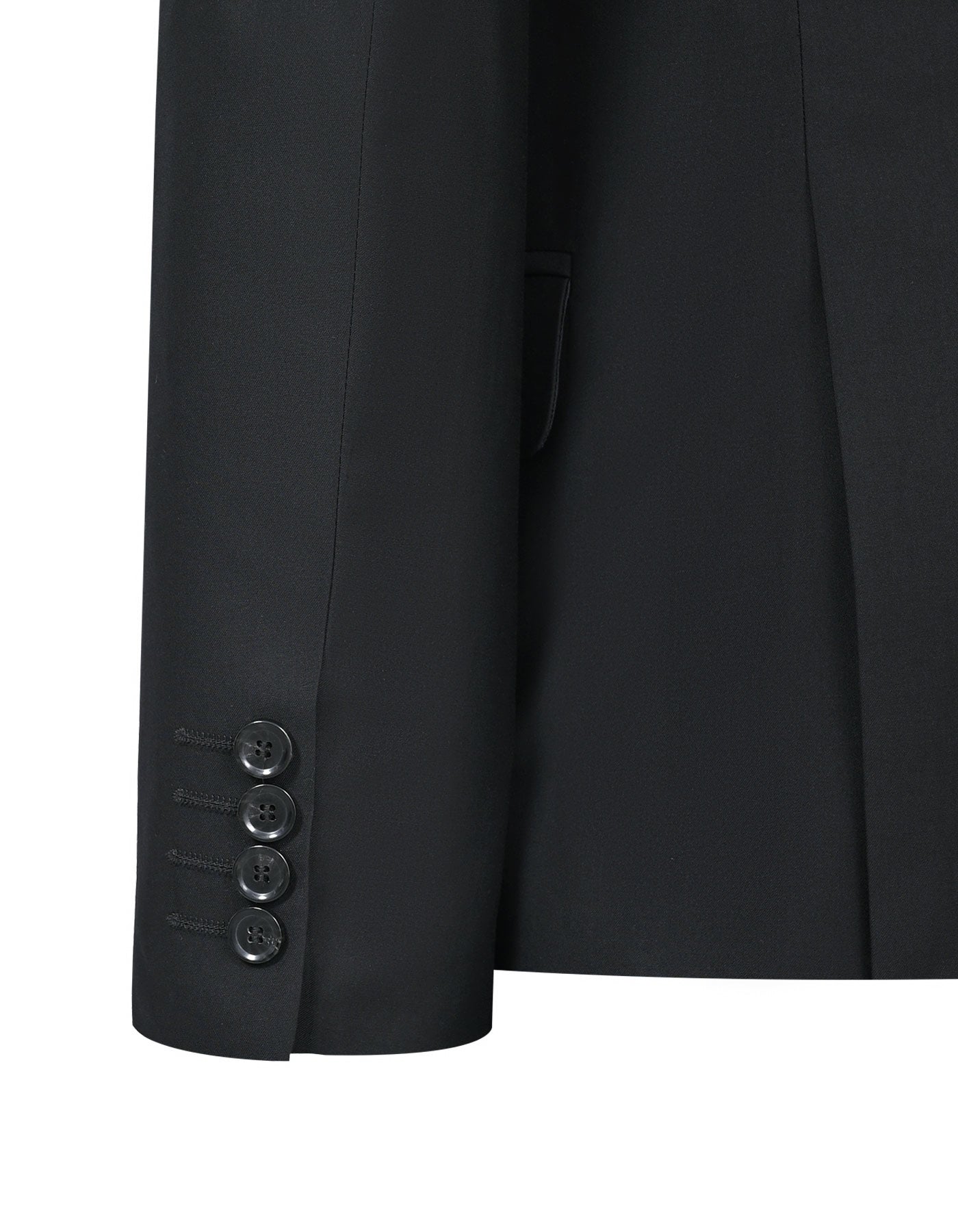 Black Plain Suit ST2726S-40
