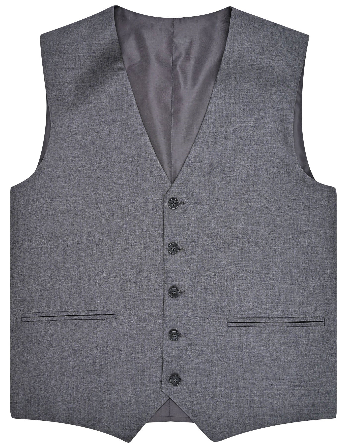Grey Plain Suit ST2728C-38