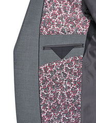 Grey Plain Suit ST2728S-44