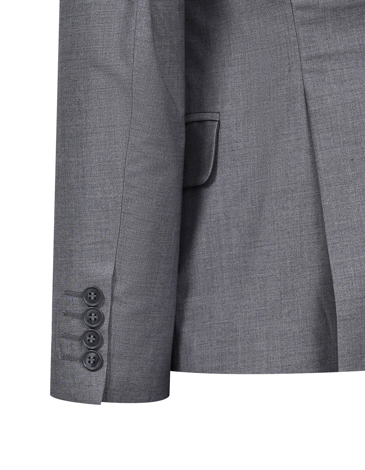 Grey Plain Suit ST2728S-40