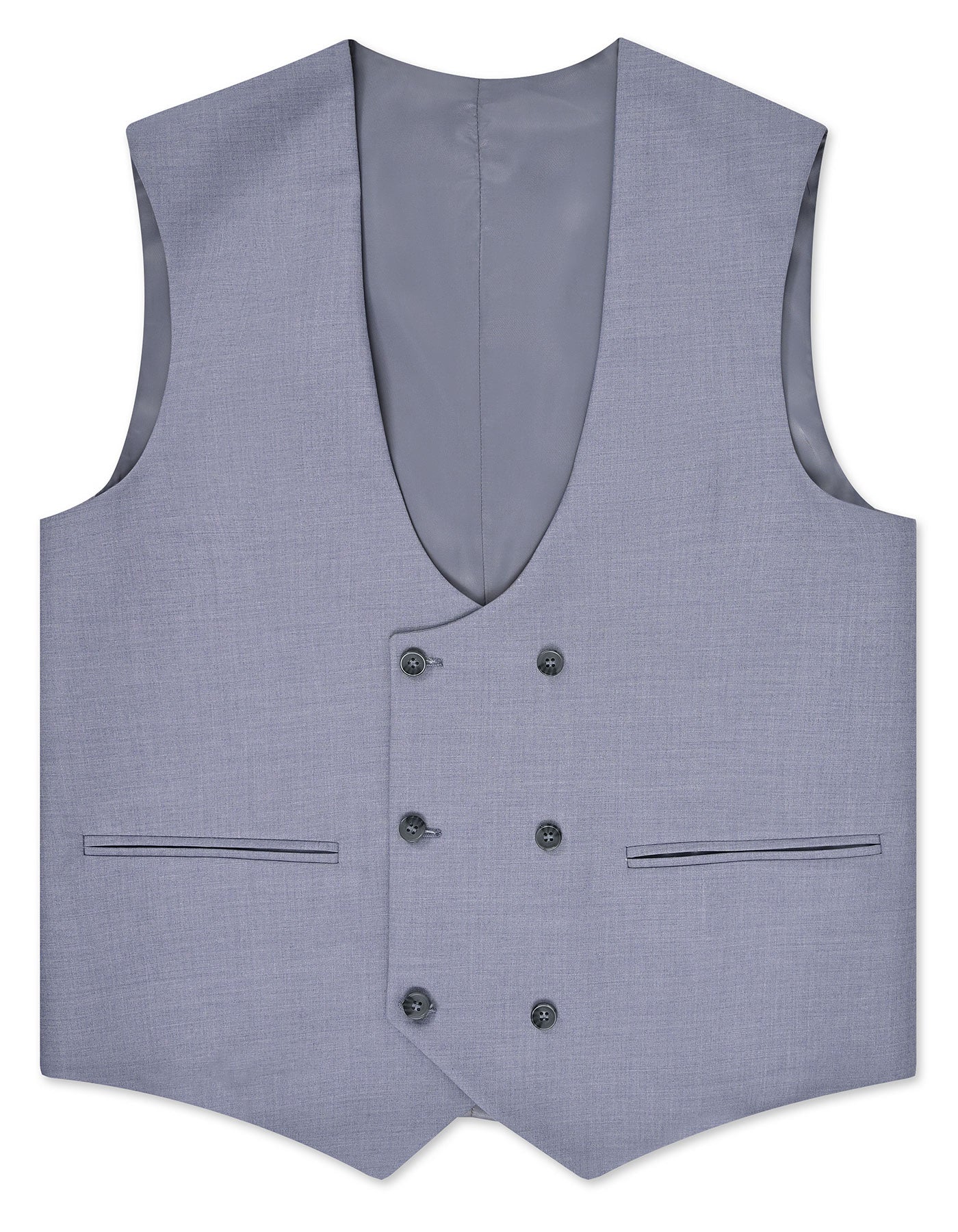 L Grey Plain Suit ST2729S-38