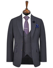 Charcoal Plain Suit ST2730S-34