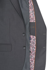 Charcoal Plain Suit ST2732S-42