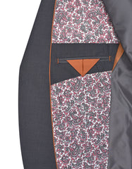 Charcoal Plain Suit ST2732S-44
