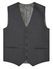 Charcoal Plain Suit ST2743S-38