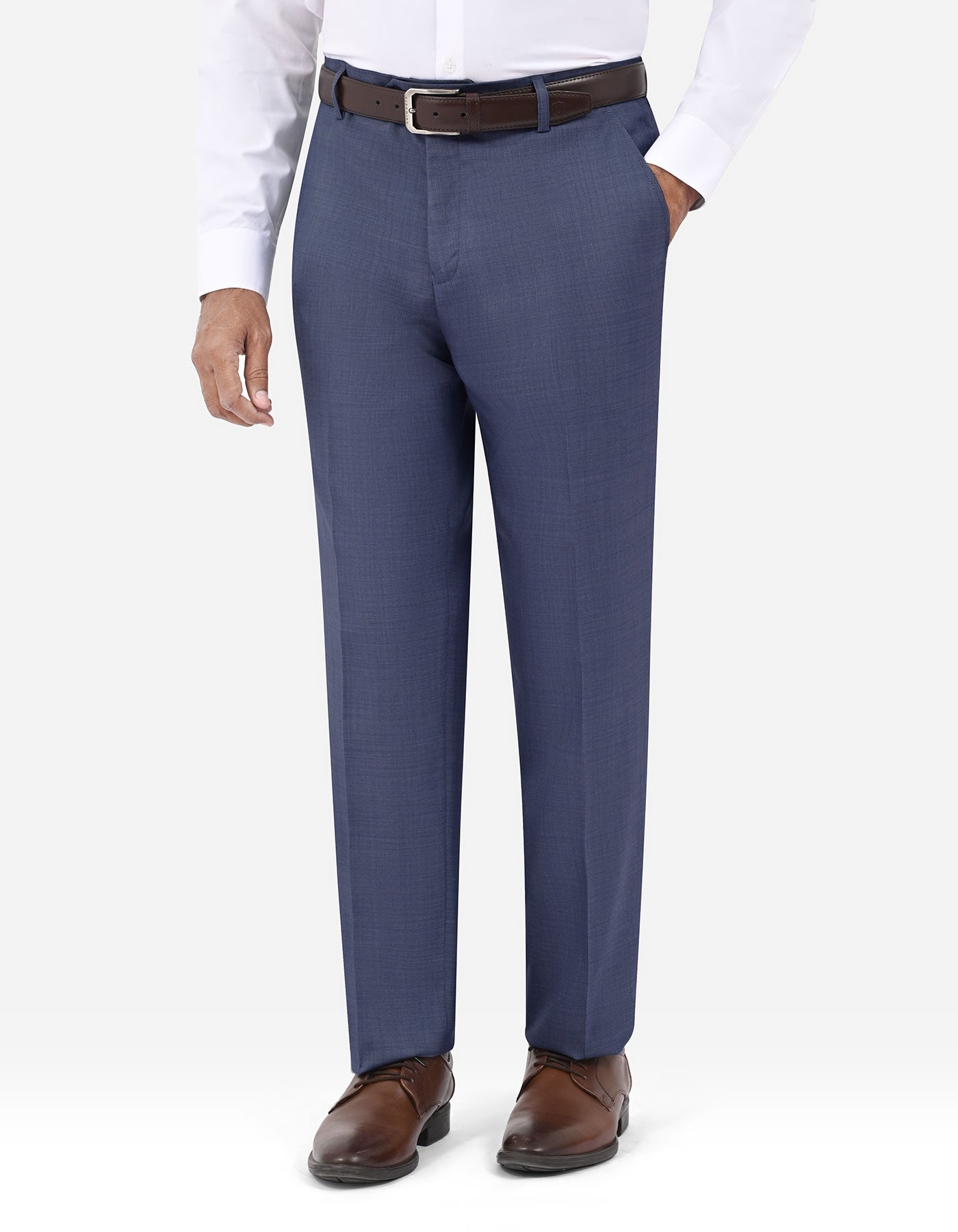 M Blue Texture Suit ST2840C-36