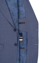 M Blue Texture Suit ST2840S-42