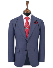 M Blue Texture Suit ST2840S-36
