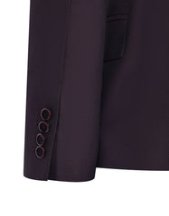 Maroon Texture Suit ST852-1S-40