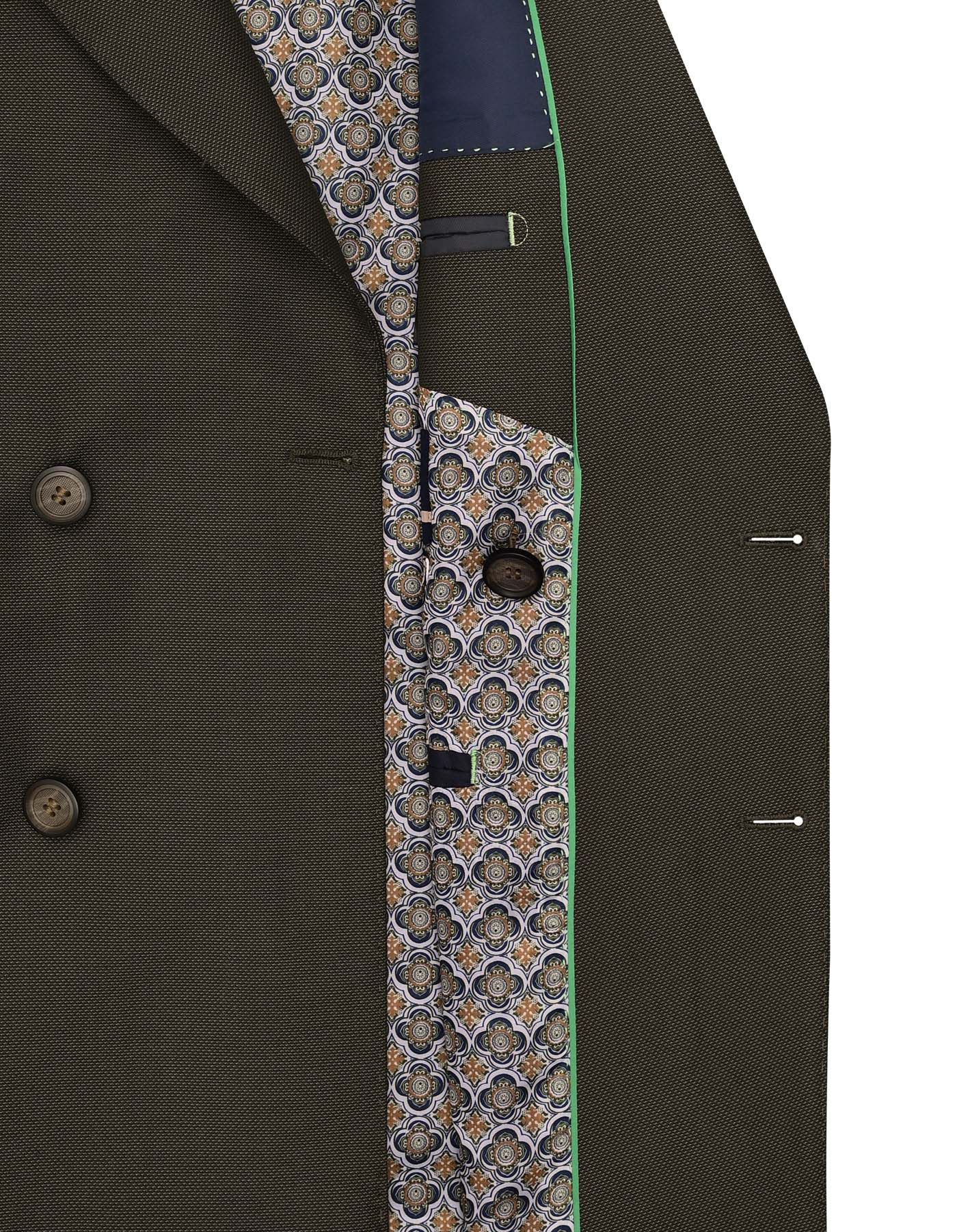 Olive Texture Suit ST855-1C-42