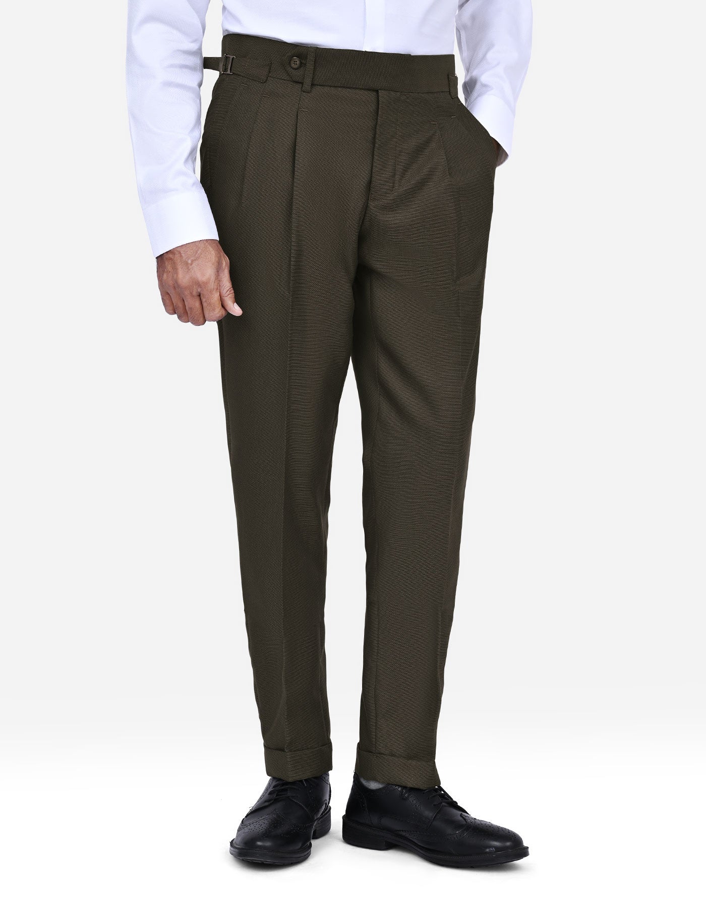 Olive Texture Suit ST855-1S-36