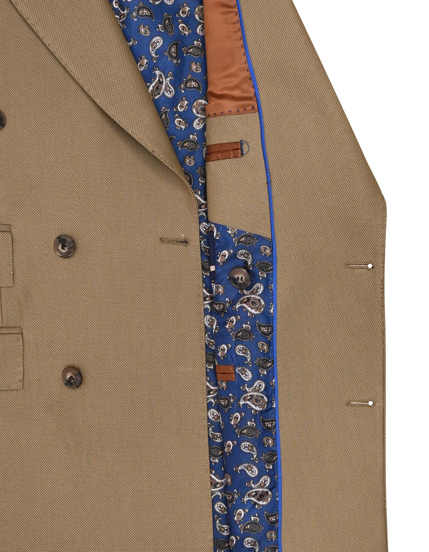 Khaki Texture Suit ST857-1S-42