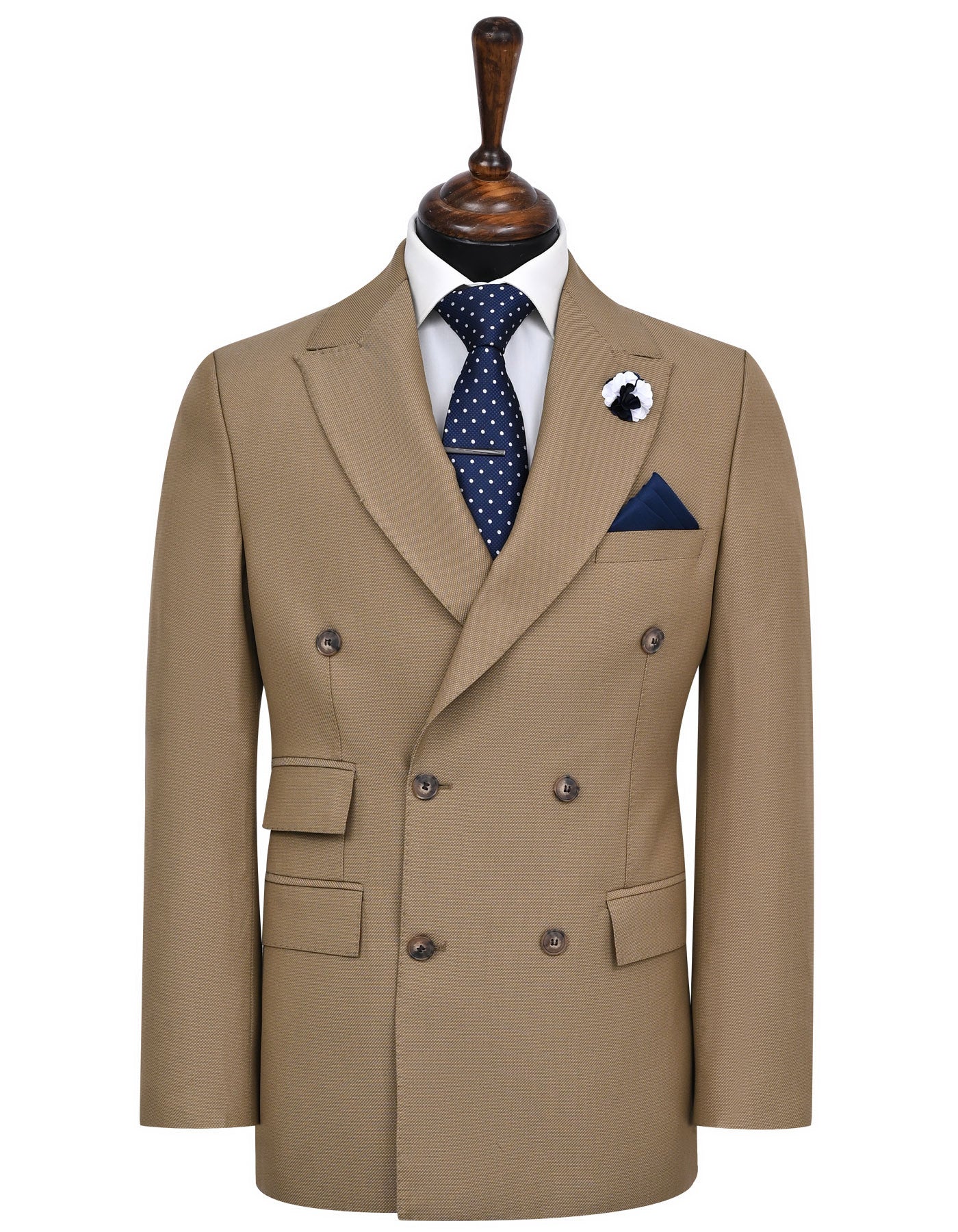 Khaki Texture Suit ST857-1S-34