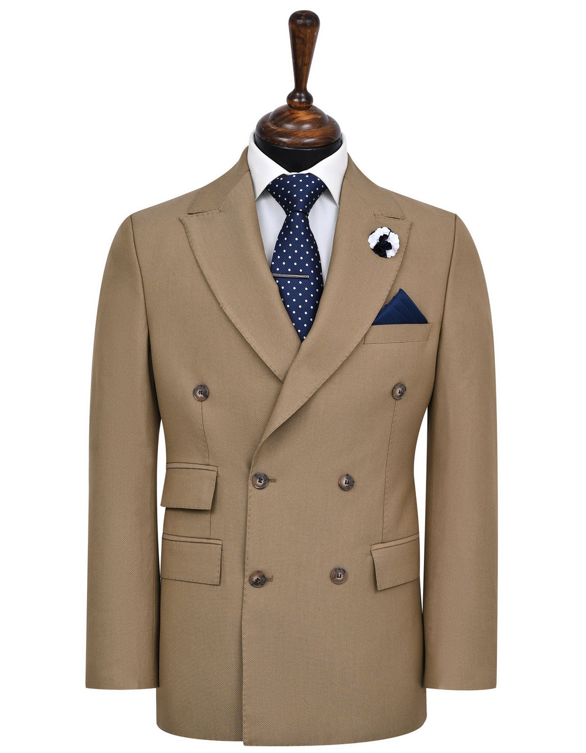 Khaki Texture Suit ST857-1S-34