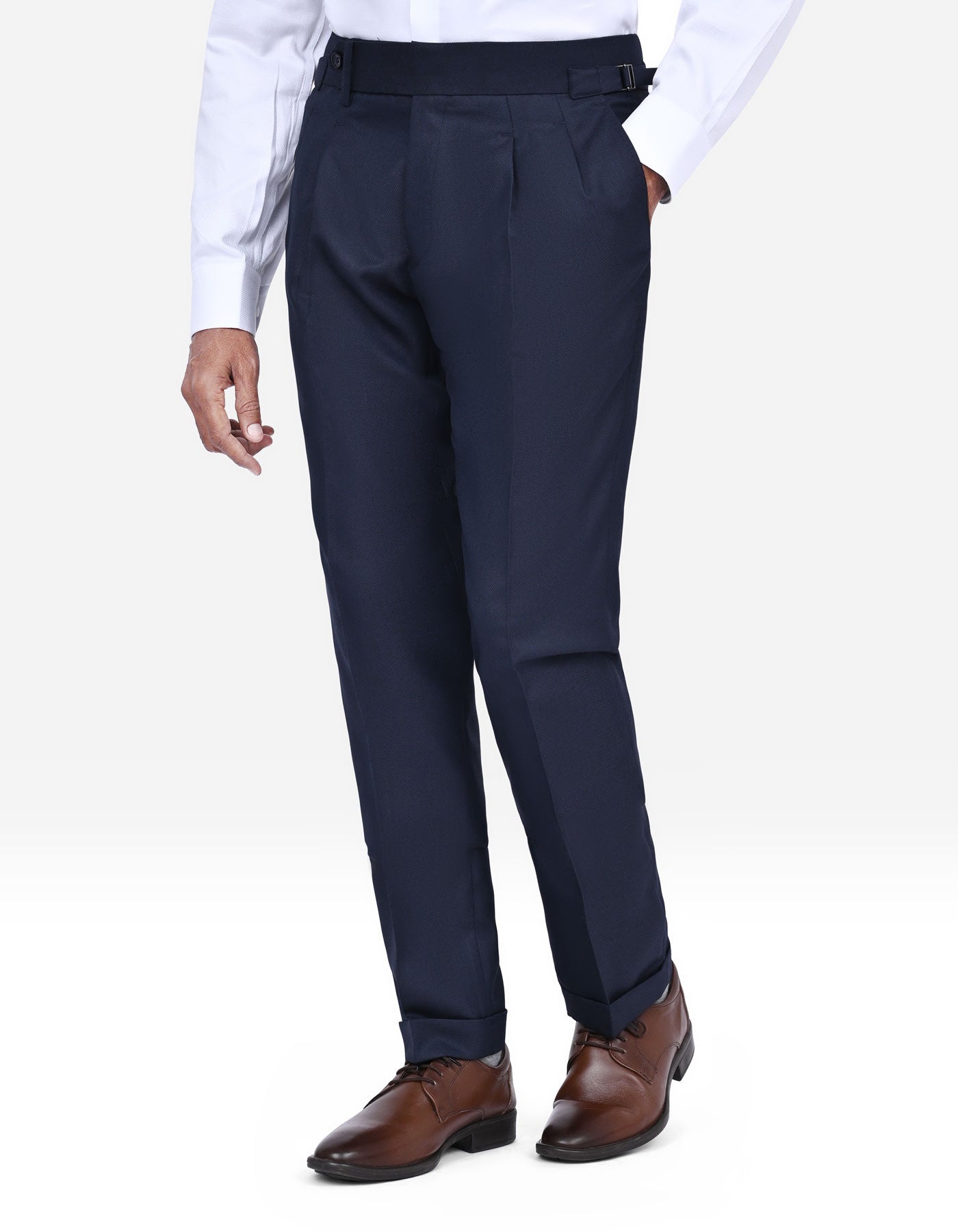 Navy Texture Suit ST859-1C-36