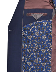 Navy Texture Suit ST859-1S-44