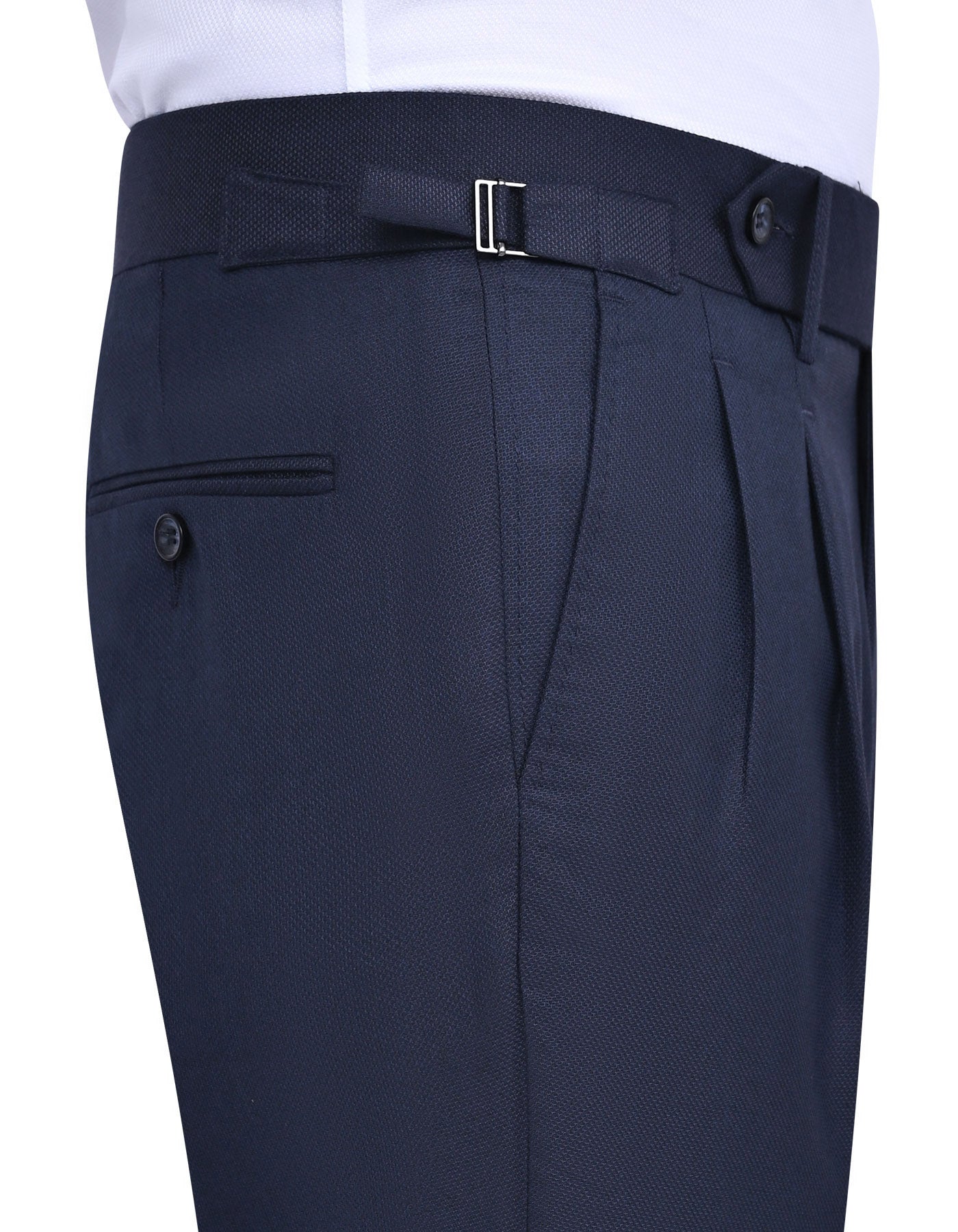 Navy Texture Suit ST859-1S-38