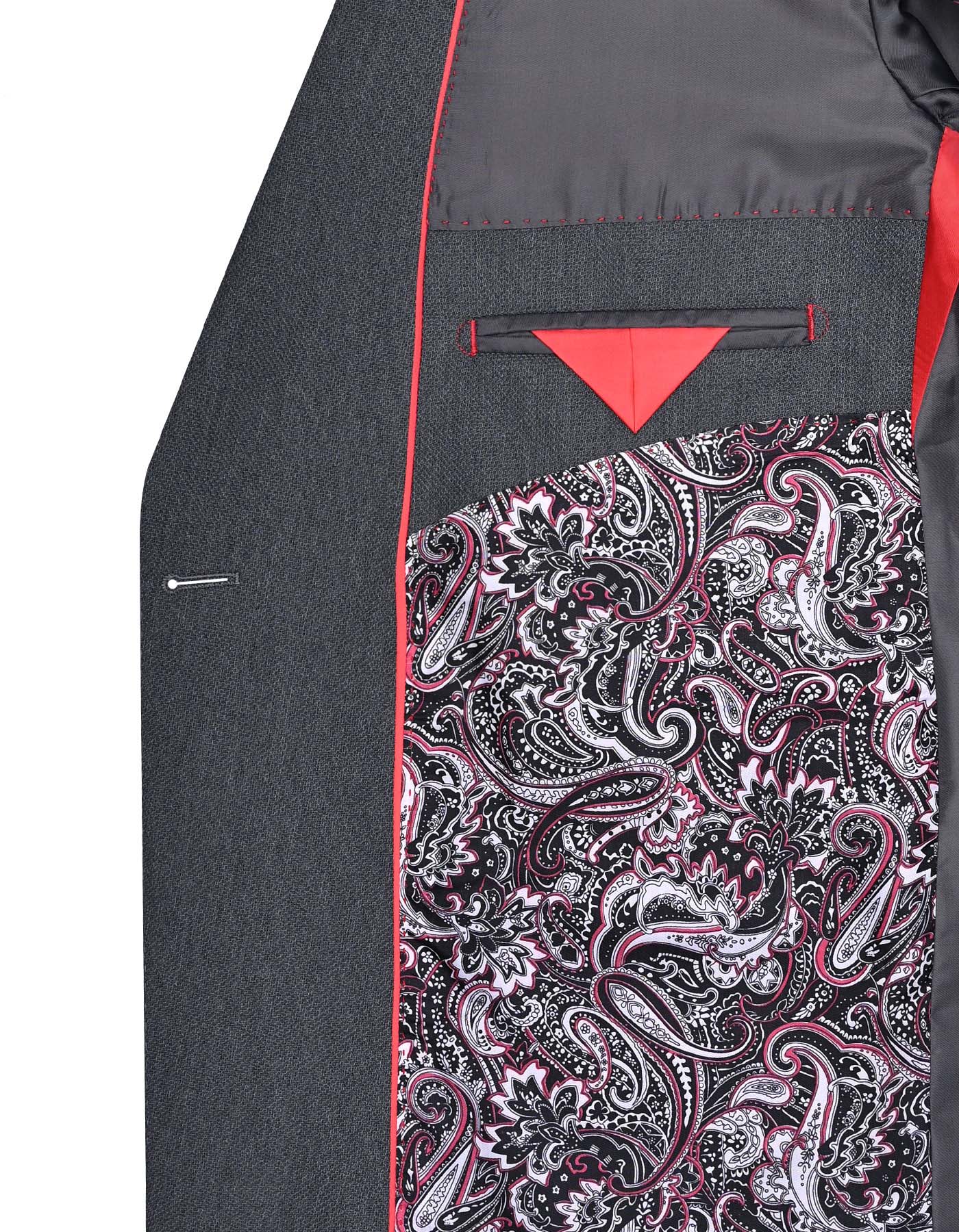 Charcoal Texture Suit ST860-1S-44